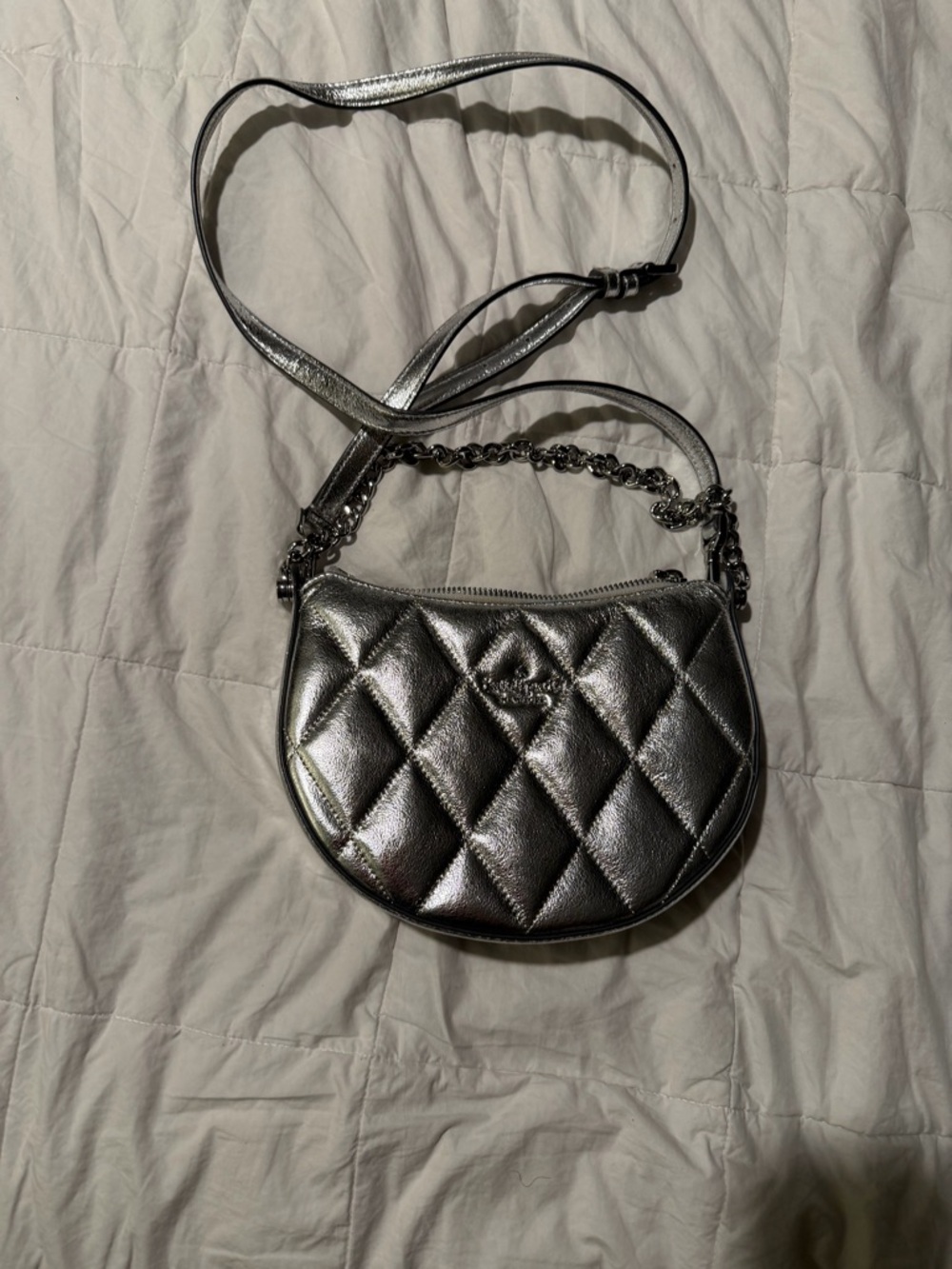 Kate Spade New York Carey Metallic Zip Top Crossbody